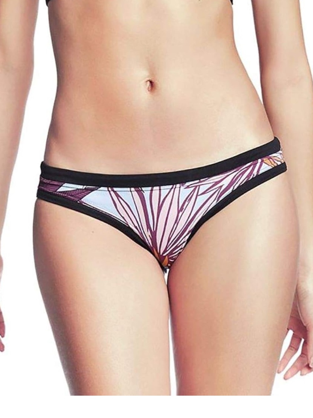 Maaji Midnight Carnival Bikini Bottom, Medium NWT